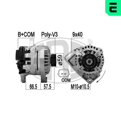 Bilde av ERA 209567A Dynamo 14V 90A