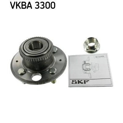 Bilde av SKF VKBA 3300 Hjullagersett med ABS senorring HONDA: CRX 3, CIVIC 6 Coupe