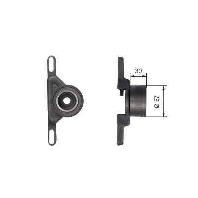 Bilde av GATES FleetRunner Micro V Stretch Fit T41147 Strammerull, tannrem FORD: Sierra Mk2 Sedan