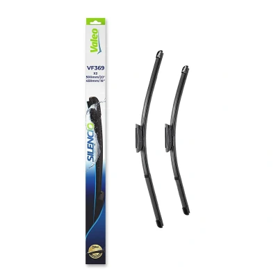 Bilde av Vindusvisker Valeo Silencio X.trm, Flat Blade Set 574469 foran Rammeløs Bajonettfeste