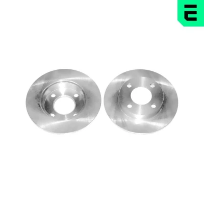 Bilde av OPTIMAL BS 1200C Bremseskiver bakaksel 245 10 4/4 fullt ut belagt AUDI: 80 B4 Sedan, Coupe B3, 90 B3