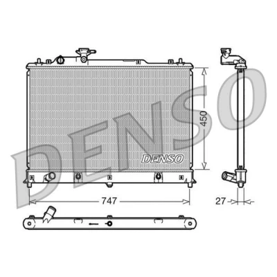 Bilde av Radiator, motorkjøling, mazda cx 7, L33L15200, L37J15200