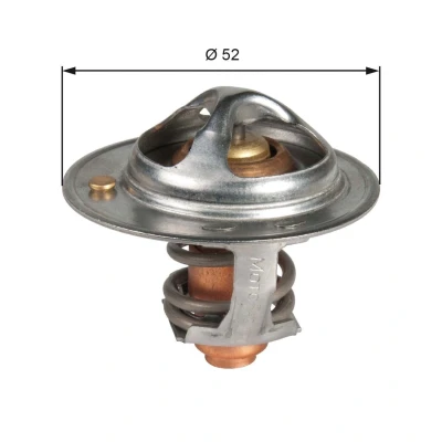 Bilde av GATES TH48682G1 Termostat 82 med tetning uten kapsling MITSUBISHI: COLT 6