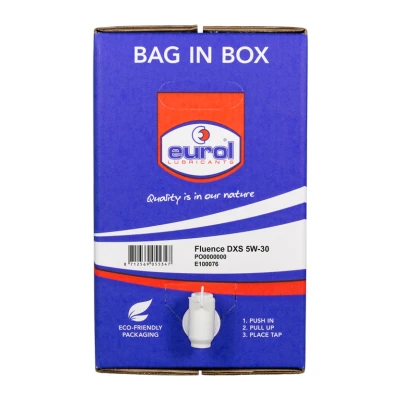 Bilde av Motorolje EUROL 5W30 FLUENCE DXS BAG IN BOX 20L