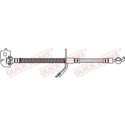 Bilde av QUICK BRAKE 50.886 Bremseslange 530 KIA: cee‘d I Hatchback, Stasjonsvogn, HYUNDAI: i30 Stasjonsvogn