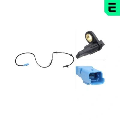 Bilde av OPTIMAL 06 S129 ABS sensor framaksel høyre aktiv 1060 CITROËN: C3 Pluriel