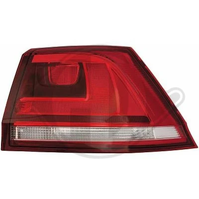 Bilde av DIEDERICHS 2216693 Baklykter venstre ytre del W21W, WY21W VOLKSWAGEN: Golf 7 Variant