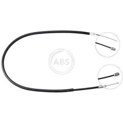 Bilde av A.B.S. K19718 Bremsekabel 1380 Skivebrems for høyre/venstre ratt RENAULT: CLIO 2