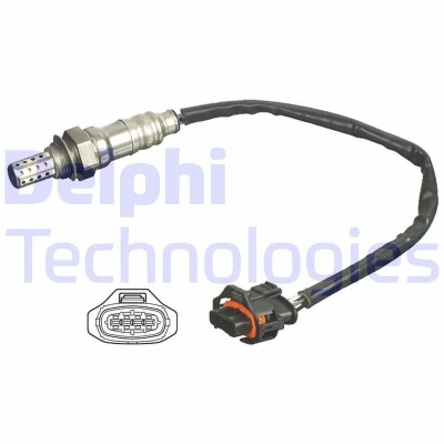 Bilde av DELPHI ES20427 12B1 Lambdasonde planarsonde, oppvarmet OPEL: Corsa D Hatchback, Insignia A Astra J Hatchback