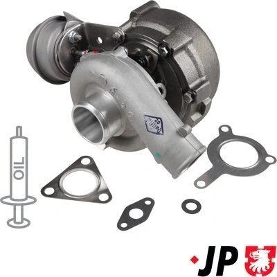 Bilde av JP GROUP 1217401000 Turbolader Eksosturbolader inkl. tetningssett SAAB: 9 5 Stasjonsvogn, 3 Hatchback
