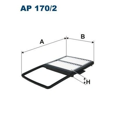 Bilde av FILTRON AP 170/2 Luftfilter 27 184 291 Filterinnsats TOYOTA: Prius II Liftback