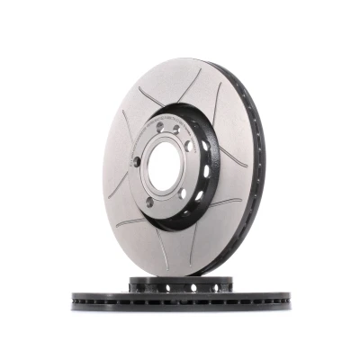 Bilde av BREMBO MAX LINE 09.8690.75 Bremseskiver 312 25 5 innvendig ventilert, med sliss belagt høy karbon skruer AUDI: A4 B7 Avant, A6 C5 Avant