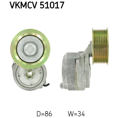 Bilde av SKF VKMCV 51017 Strammerull