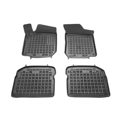 Bilde av REZAW PLAST 200201 Gulvmatte sett gummi foran og bak 4 svart Skreddersydd VOLKSWAGEN: Golf 4, SKODA: Octavia I Hatchback, 1 Combi