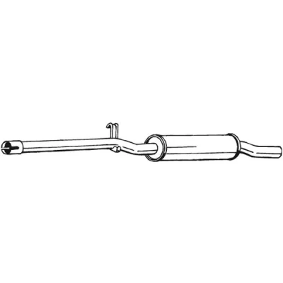Bilde av Mellomlyddemper, vw caddy i, golf cabriolet jetta scirocco, 161253209, 175253200, 175253200C, 533253209D