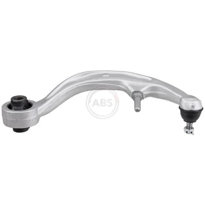 Bilde av A.B.S. 211001 Bærebru med støtte / styreledd, gummifeste Casterstag Aluminium 14,8