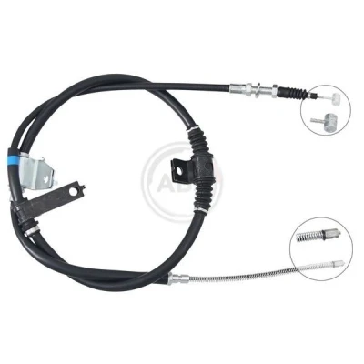 Bilde av A.B.S. K17542 Bremsekabel 1550mm Trommelbrems HYUNDAI: H 1 / Starex MPV