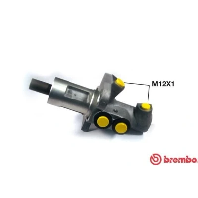 Bilde av BREMBO M 85 062 Hovedsylinder 25,4 Aluminium 12 x 1 (2) AUDI: A6 C5 Avant, Sedan, A4 B6 VOLKSWAGEN: Passat B5 GP Stasjonsvogn