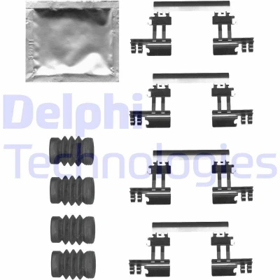 Bilde av DELPHI LX0679 Tibehørsett, skivebremse belegg MAZDA: CX 3, 3 Hatchback