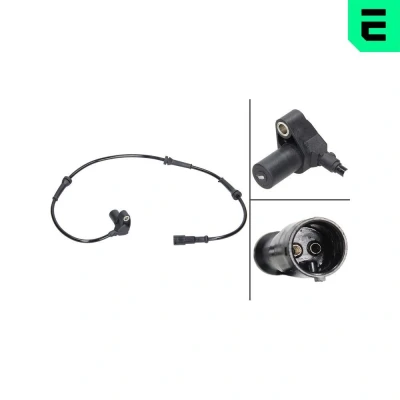 Bilde av OPTIMAL 06 S068 ABS sensor passiv 695 ekskl. slitasjevarselkontakt VOLKSWAGEN: Transporter 4 Bus,