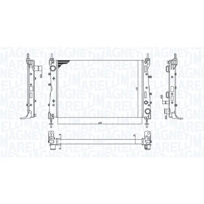Bilde av Radiator MAGNETI MARELLI 350213199100