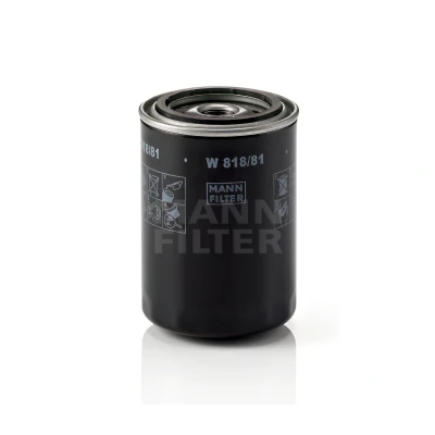 Bilde av MANN FILTER W 818/81 Oljefilter 3/4 16 UNF med en retursperreventil Påskruingsfilter TOYOTA: Cressida I Sedan, HILUX 5 Pick up, 4 up