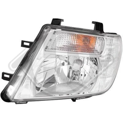 Bilde av DIEDERICHS 6084281 Frontlykter venstre H4 NISSAN: Pathfinder 3, NP300 Navara Pick up