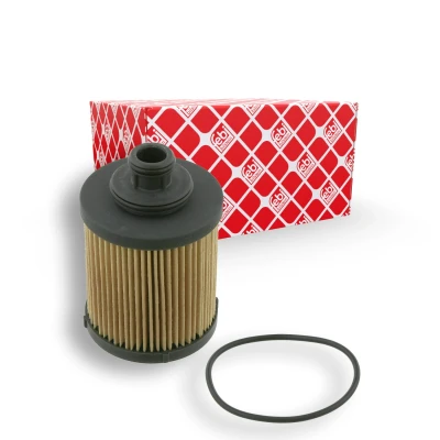 Bilde av FEBI BILSTEIN 26365 Oljefilter med tetningsring Filterinnsats OPEL: Combo C Varebil / Stasjonsvogn, Astra H Caravan, Corsa D Hatchback