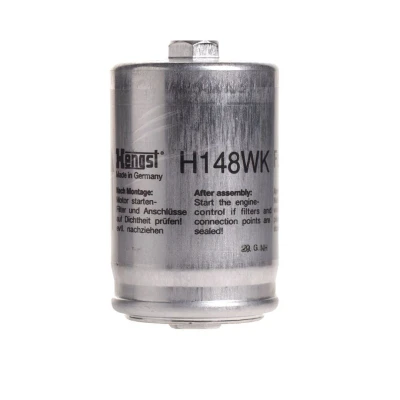 Bilde av HENGST FILTER H148WK Drivstoffilter ledningsfilter AUDI: A6 C5 Avant, A4 B8 Sedan, C4 VOLKSWAGEN: Passat B5 GP Stasjonsvogn
