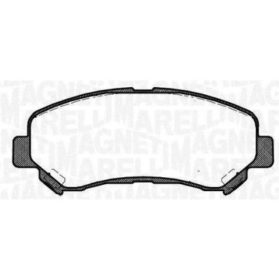 Bilde av MAGNETI MARELLI 363916060351 Bremseklosser NISSAN: Qashqai / Qashqai+2 I, X Trail, Juke, SUZUKI: Kizashi