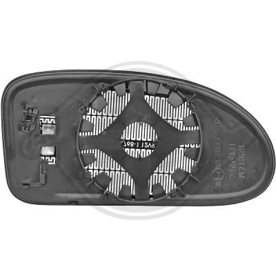 Bilde av DIEDERICHS 1415127 Speilglass venstre