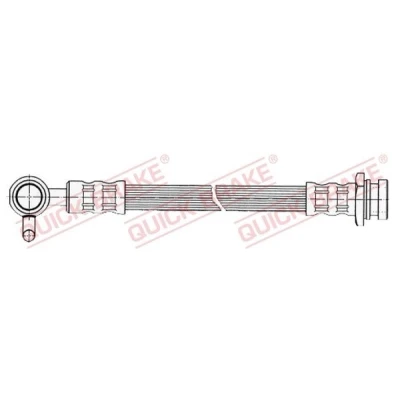 Bilde av QUICK BRAKE 70.003 Bremseslange 345 MAZDA: MX 5 I