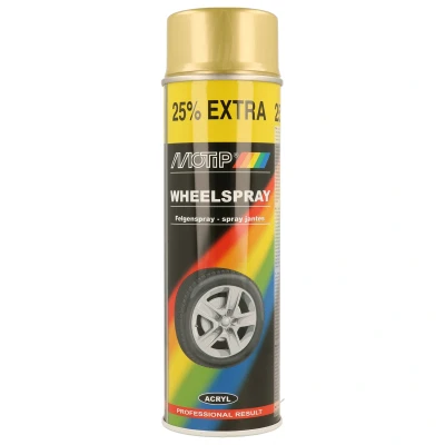 Bilde av Felgmaling spray gull Motip 500ml, Universal