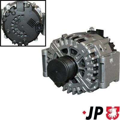 Bilde av JP GROUP 1390105600 Dynamo 14V 180A MERCEDES BENZ: Sprinter 3.5 T Van, Vito Mixto, C Klasse modell