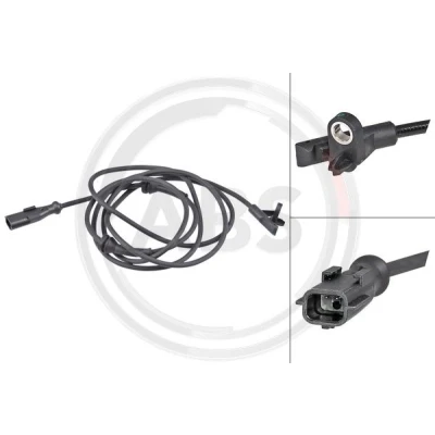 Bilde av A.B.S. 30218 ABS sensor aktiv 1925 svart
