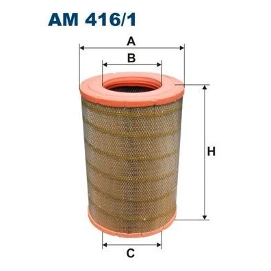 Bilde av FILTRON AM 416/1 Luftfilter 445 303 Filterinnsats