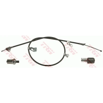 Bilde av TRW GCH508 Bremsekabel 1548, 1395 Trommelbrems TOYOTA: Yaris I Hatchback