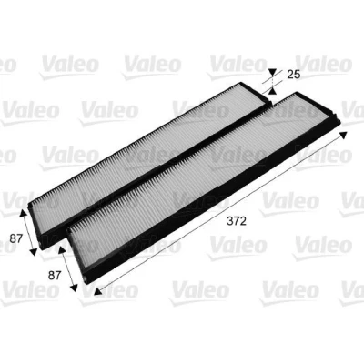 Bilde av VALEO CLIMFILTER COMFORT 715684 Kupéfilter Partikkelfilter 388, 388 MERCEDES BENZ: E Klasse T modell, Cabrio, W124 Stasjonsvogn