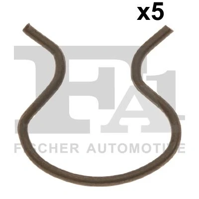 Bilde av FA1 12 40025.5 klips, pynte /beskyttelseslist Metall PEUGEOT: 308 II Hatchback, OPEL: Astra F Caravan, G Caravan