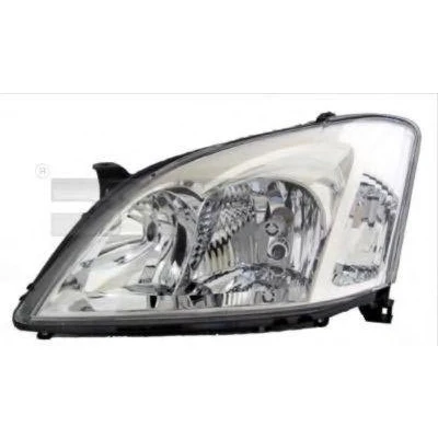 Bilde av TYC 20 0242 05 2 Frontlykter venstre H7/H7 med elektromotor, pæreholder TOYOTA: Corolla IX Hatchback