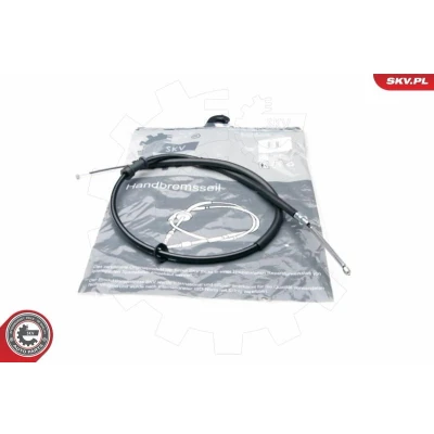 Bilde av Kabel, parkeringsbremse, Bak, Høyre, fiat panda, panda skåp/halvkombi, 51708685, 51708686