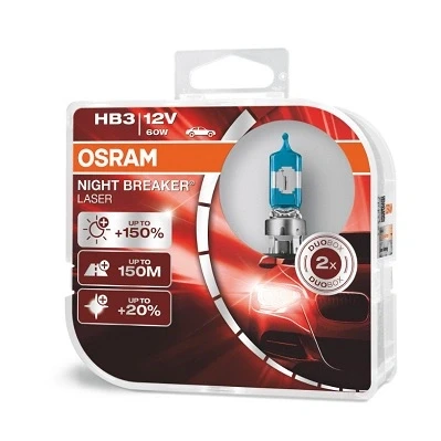 Bilde av OSRAM 9005NL HCB Lyspære, fjernlys HB3 12V 60W 4200K Halogen TOYOTA: RAV4 IV SUV, Avensis III Stasjonsvogn, Sedan, VOLVO: V70 2, V50