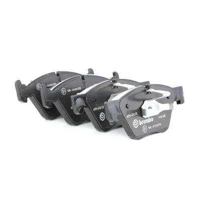 Bilde av BREMBO P 06 060 Bremseklosser klargjort for slitasjeindikator med kolbleklips uten tilbehør BMW: 5 Touring, Sedan