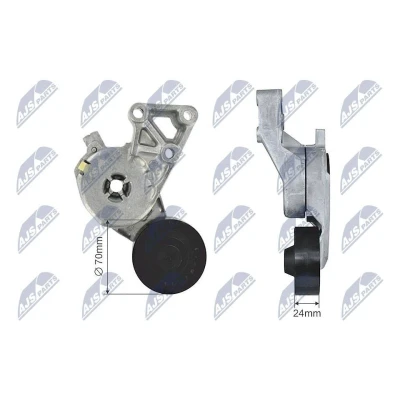 Bilde av Strammerull, kilerem med ribber, audi,seat,skoda,vw, 06A 903 315 E, 06A903315D