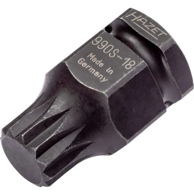 Bilde av HAZET 990S 18 Kraftpipe 6, 43, 43 M18 12,5 (1/2&quot;) XZN