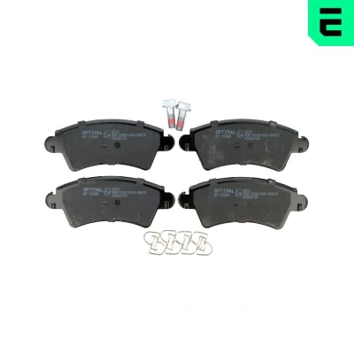 Bilde av OPTIMAL BP 10388 Bremseklosser framaksel ikke klargjort for slitasjeindikator PEUGEOT: 206 Hatchback, 306 Sedan, Hatchback