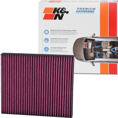 Bilde av K&amp;N Filters DVF5004 Kupéfilter Karbonfilter 240 35 kvadratisk OPEL: Insignia A Sports Tourer, Mokka / X, Astra J Hatchback