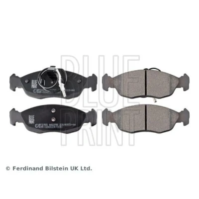 Bilde av BLUE PRINT ADP154247 Bremseklosser framaksel inkl. slitasjevarselkontakt med kolbleklips PEUGEOT: 306 Hatchback