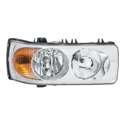 Bilde av HELLA 1EJ 247 046 041 Frontlykter høyre P21W, W5W, H7/H1, H7, H1 Halogen 24 med blinklys, fjærnlys, nærlys for høyrekjøring lyspære