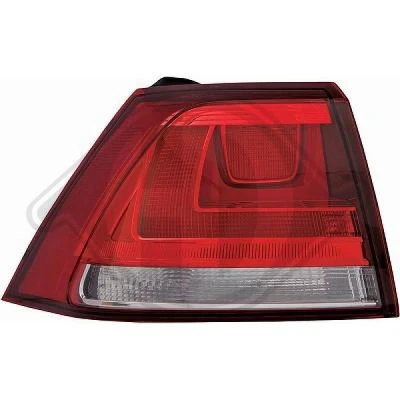 Bilde av DIEDERICHS 2216091 Baklykter venstre ytre del W21W VOLKSWAGEN: Golf 7, 7 Variant